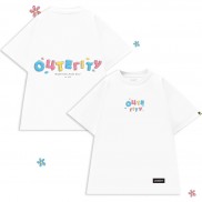   Áo Flower Drawing Tee - White OUTERITY ORT122 W