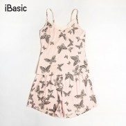 Bộ đồ ngủ quần ngắn iBasic HOMW018