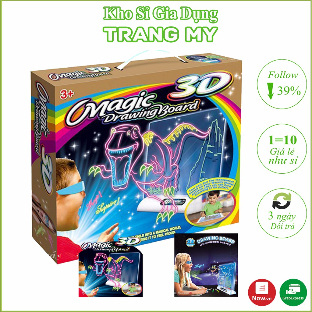 Bộ tranh 3D, món quà mới lạ cho Bé (kèm ảnh thật)