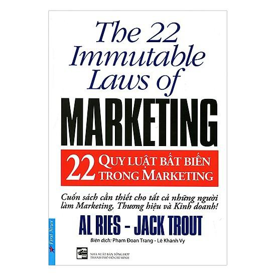 Sách -  22 Quy Luật Bất Biến Trong Marketing