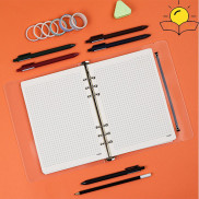 Sổ còng Klong A5 100 tờ ruột chấm Dot grid/ caro tùy chọn, tiện lợi thay giấy refill