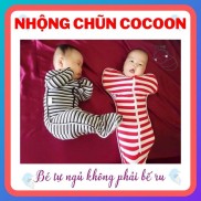 Nhộng Chũn Cocoon Co Dãn 4 Chiều Chính Hãng Cho Bé Giúp Bé Ngủ Ngon Giảm Giật Mình, Giảm Quấy Khóc