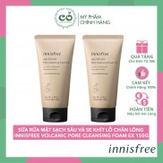 Sữa Rửa Mặt Sạch Sâu và Se Khít Lỗ Chân Lông Jeju Volcanic Pore Cleansing Foam Innisfree