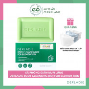Xà Phòng Derladie - Xà Bông Cục Giảm Mụn Lưng Cơ Thể Derladie Body Cleansing Bar Blemish Skin 50gr