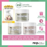Mặt Nạ Đất Sét RE:P Giảm Mụn Và Se Khít Lỗ Chân Lông REP Bio Fresh Mask With Real Herbs 130g