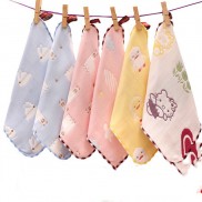 Sét 5 khăn sữa sợi tre túi zip Lee Lee