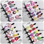 (Chọn Mẫu) Sét kẹp tóc 10 món nhiều kiểu dáng cho bé 🌟 FREESHIP 🌟