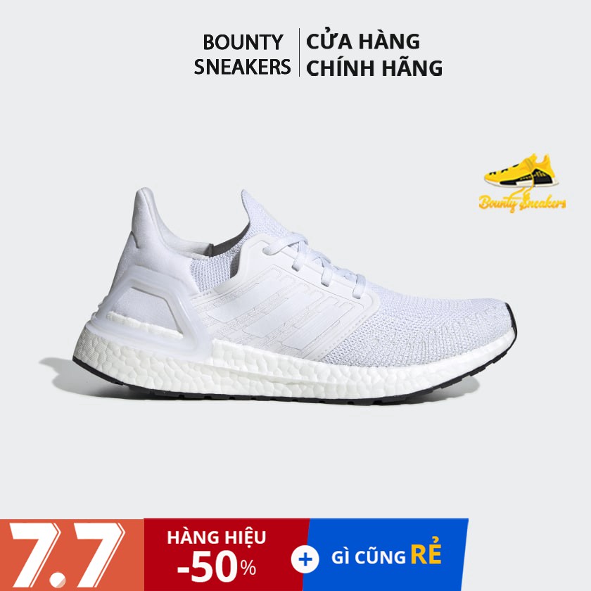 Giày Adidas Ultra Boost 20 Bounty Sneakers giày thể thao nữ trắng EG0713 - Hàng Chính Hãng