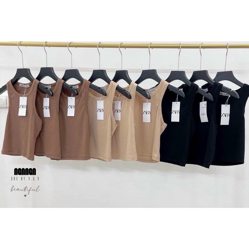 Áo tăm ba lỗ ZR dáng ngắn