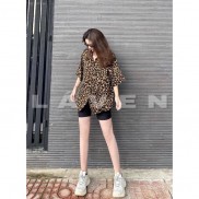 Set bộ áo sơ mi quần legging ngố ( có bán áo rời)