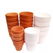 COMBO 10 chậu đất nung 7x7cm |FREESHIP| Xuất xứ Bát Tràng, Lỗi 1 đổi 1.