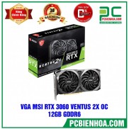 Card màn hình MSI RTX 3060 12GB GDDR6 VENTUS 2X OC chính hãng