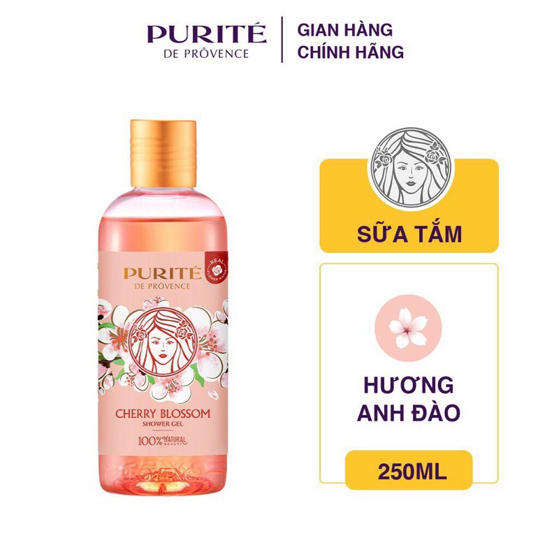 Sữa Tắm Purité Sáng Mịn Hoa Anh Đào 250ml