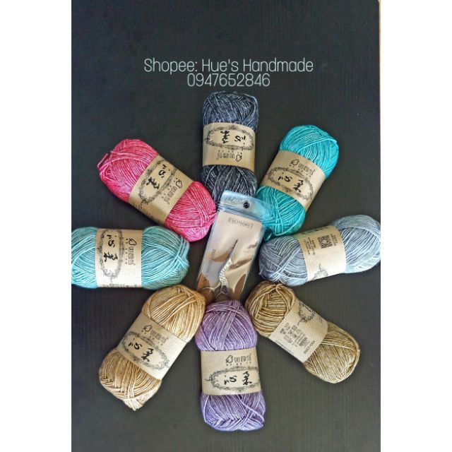 Len Cúc Tần - Len Sợi Đan Móc