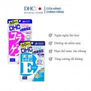 Combo Viên Uống DHC Đánh Thức Tuổi Xuân 60 Ngày (VitaminE & Collagen)