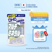 Viên Uống Khoáng Tổng Hợp DHC Multi Minerals 60 Ngày