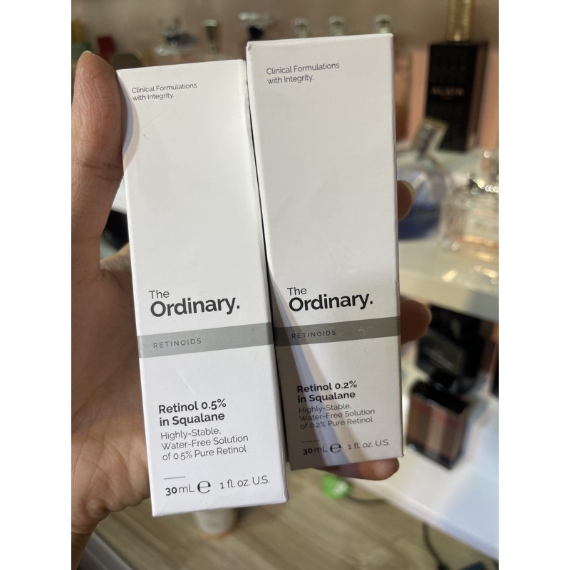 Tinh Chất Săn Chắc Da Retinol 0,2% và 0,5% The Ordinary