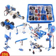 Lego 9686 Kỹ Sư Cơ Khí - 700 chi tiết, có động cơ - Tặng hộp đựng  + 100 Video hướng dẫn lắp ghép, đồ chơi thông minh