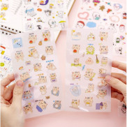 Bộ 6 Tấm Sticker Dán Sổ Lưu Niệm H100