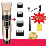 Tông Đơ Cắt Tóc - Đầu Sạc USB - Tặng Kèm 9 Phụ Kiện