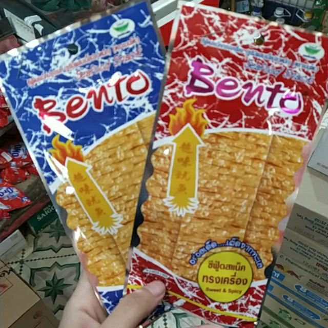 Snack mực Bento Hàng Thái gói 6g/24g
