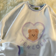 áo sweater ten love ảnh thật