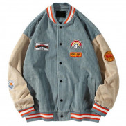 Áo khoác bomber nam nữ- áo khoác nam nữ unisex Deepend Cầu Vồng CAMNHUNG