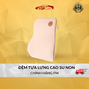 CHÍNH HÃNG FM | Đệm Tựa Lưng Cho Ghế Ô Tô, Ghế Văn Phòng Cao Su Non Cao Cấp Siêu Đàn Hồi