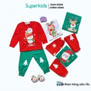 Bộ quần áo giáng sinh cho bé trai bé giá mặc Noel size 8-18kg QATE535B
