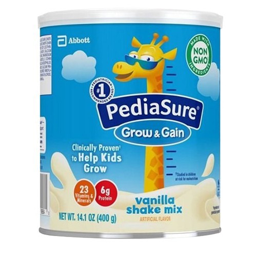 Sữa Bột Vị Vani Pediasure Grow & Gain Hộp 400gr