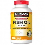 Viên Uống Dầu Cá Kirkland Signature Fish OIl của Mỹ 400 viên