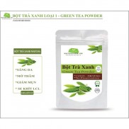 Bột trà xanh nguyên chất sấy lạnh Naturfarm hữu cơ 100gr