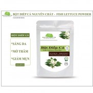 Bột Diếp Cá sấy lạnh 100% Organic , Mặt nạ diếp cá hữu cơ giảm mụn, trắng da, mờ thâm sạm