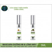 Mascara dầu castor & dầu dừa dưỡng mi, dưỡng lông mày 5ML