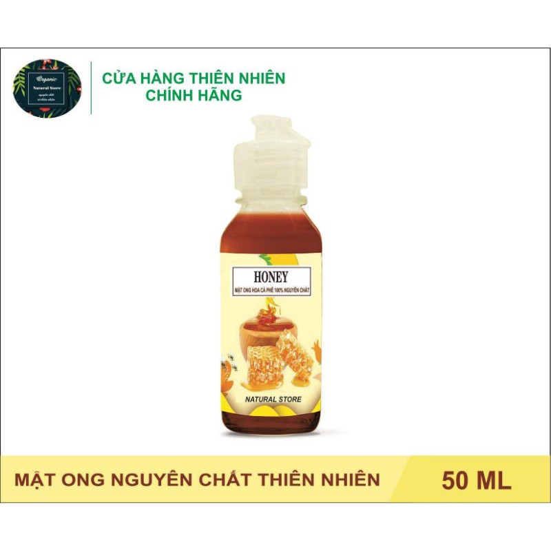 50ML Mật ong nguyên chất Hoa cà phê 100% Organic