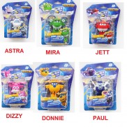 Super wing đồ chơi mô hình máy bay siêu cấp mini Jett, Paul, Dizzy, Donnie, Astra, Mira mô hình cỡ nhỏ 1chiếc