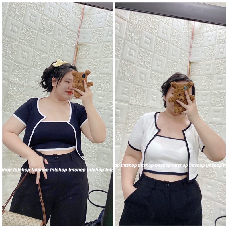 Set Áo Len Viền . Bigsize 60_90kg