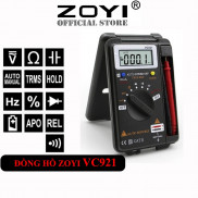 Đồng Hồ Đo Điện Vạn Năng Điện Tử Đo Điện Mini Bỏ Túi Ac/Dc Zoyi Vc921 - Bảo Hành 12 Tháng