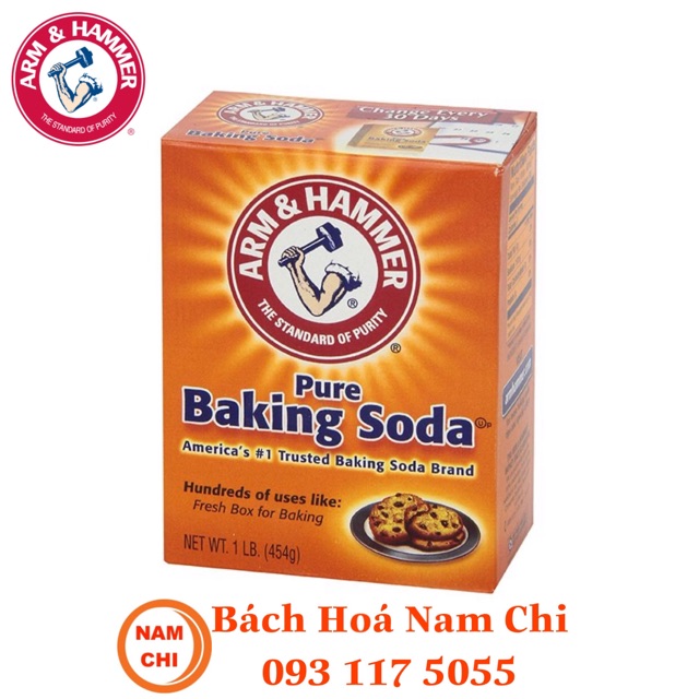 Baking Soda Arm & Hammer 454g - USA