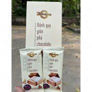 BÁNH QUY GIÒN PHỦ CHOCOLATE THÊM HẠT ĐIỀU HẢI CHÂU 280G -8 THANH