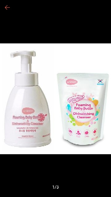 Nước rửa bình sữa chính hãng Unimom