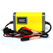 sạc bình ắc quy 12V 2A từ 4Ah - 20Ah thông minh tự ngắt khi đầy chống ngược cực - LOẠI TỐT MÀU VÀNG