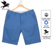 Quần short kaki nam cotton vải dày mát loại quần kaki nam dây kéo dài tới gối QSKDK10