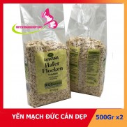 1KG Yến mạch Haferflocken cán dẹt (yến mạch tươi)