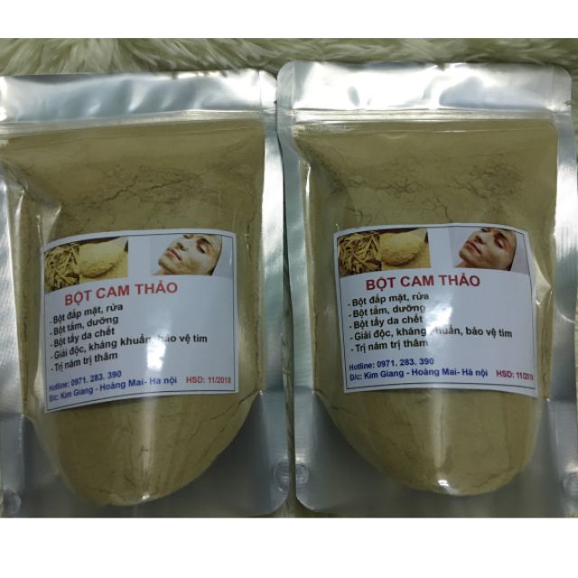 1kg bột cam thảo nguyên chất handmade (có giấy chứng nhận vệ sinh ATTP)