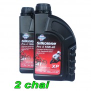 2 Chai Nhớt Fuchs Sikolense 10W40 Nhập Khẩu Cho Xe Số Và Côn Tay Thể Thao