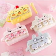 Hộp bút động vật bông HB250 bút túi viết bóp viết to hộp hộp bút to hộp bút dễ thương