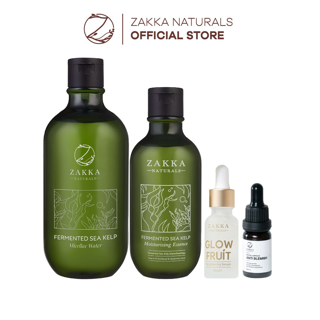 Bộ Sản Phẩm Bảo Vệ Da, Tăng Cường Sáng Khỏe Da Zakka Naturals 1