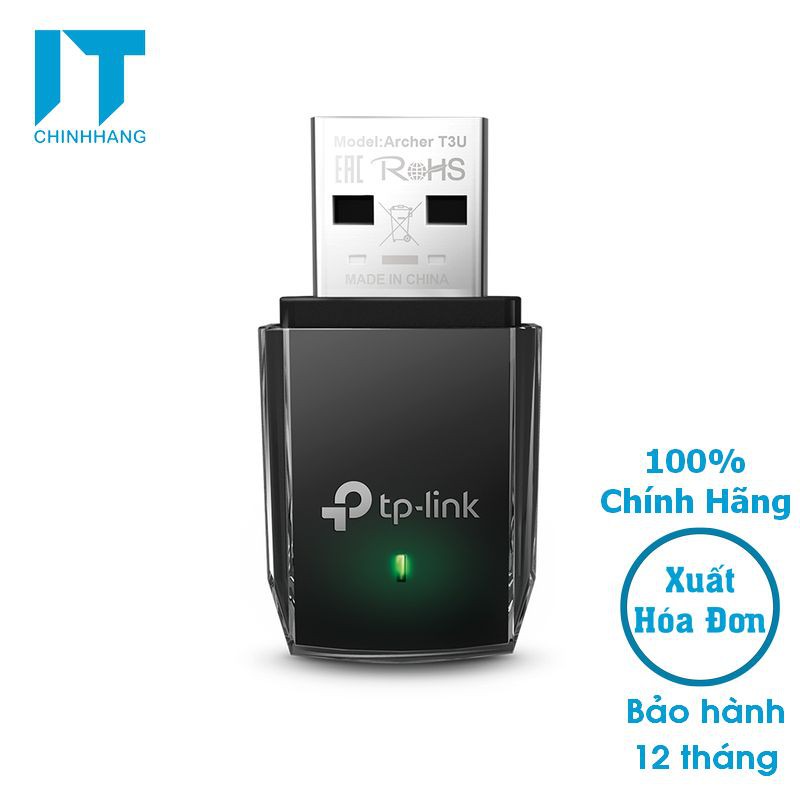 USB WiFi Băng Tần Kép TP-Link Archer T3U - HÀNG CHÍNH HÃNG