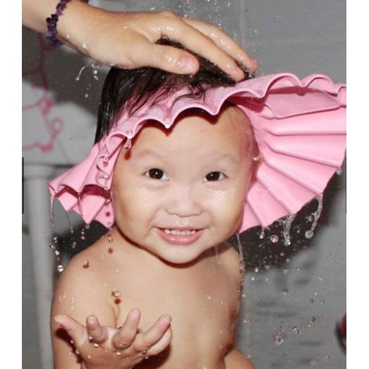 Mũ gội đầu cho bé